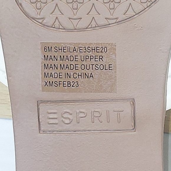 E Spirit Sheila Women's Sandals Size 6M White - Picture 6 of 6